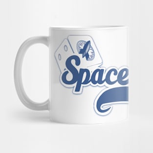 Space Cadets baseball tee (corner dice) Mug